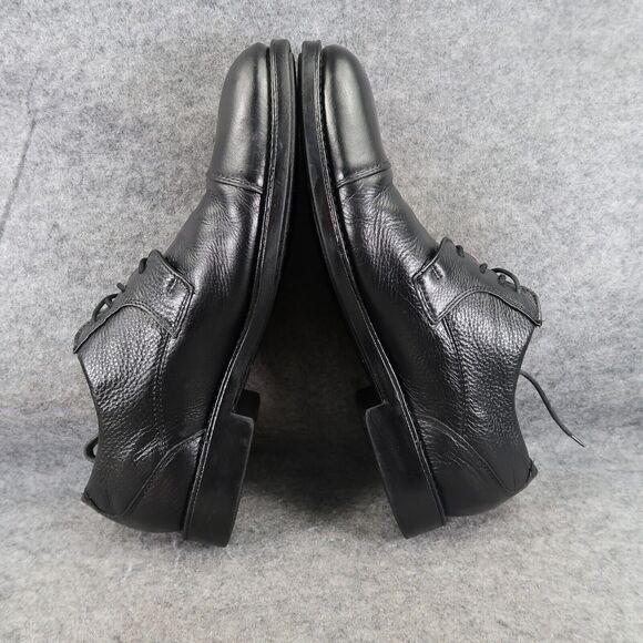 Belvedere Shoes Men 10.5 Oxford Cap Toe Duke Leather Black Classic Comfort Dress main image 7